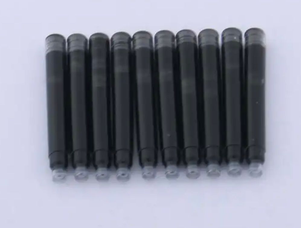 5 מיכלי דיו שחור למילוי עט נובע 4 מ"מ