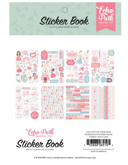ספר מדבקות - OUR LITTLE PRINCESS - Sticker Book