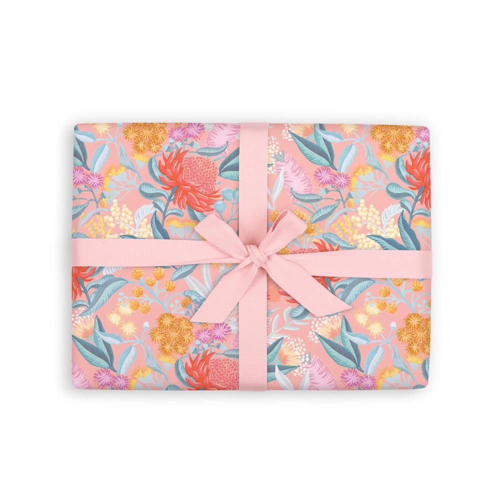 נייר עטיפה- Wattle Gift Wrap