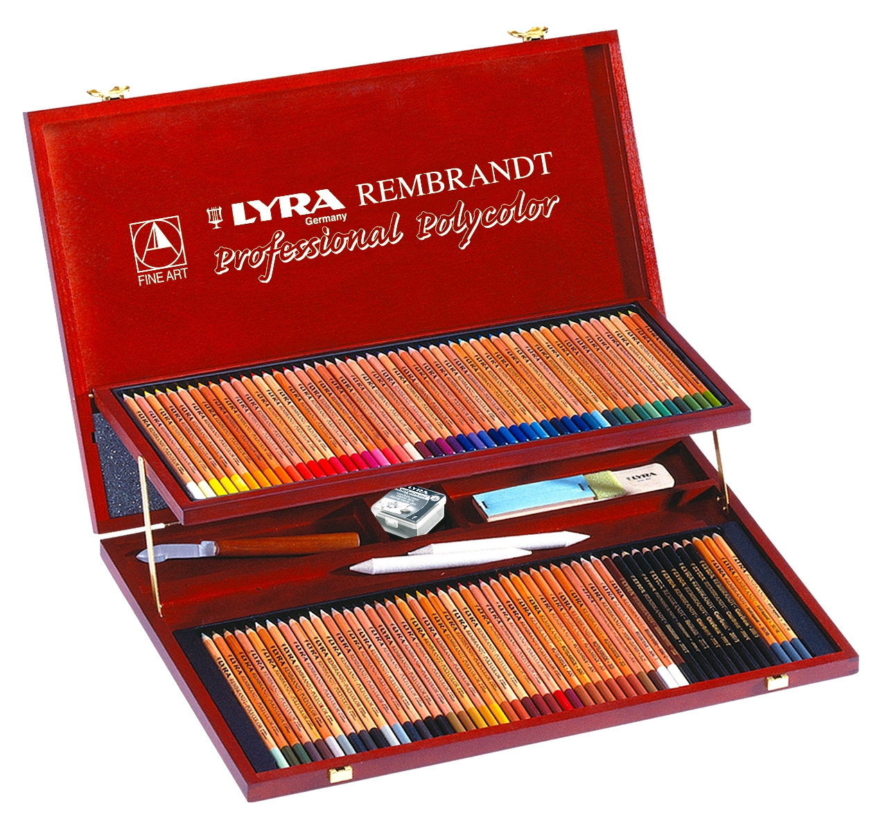 Rembrandt Polycolor Pencils – Professional Wooden Case - Netanella.com