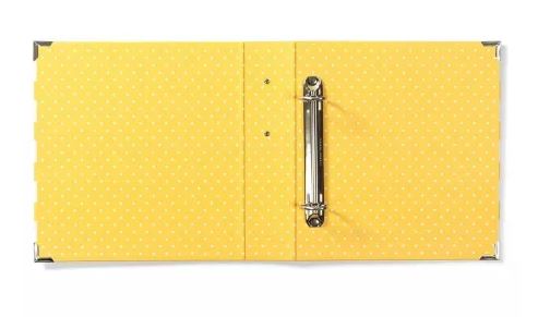 אלבום 6"*8" - 6x8 SN@P! Designer Binder - Yellow Stripe