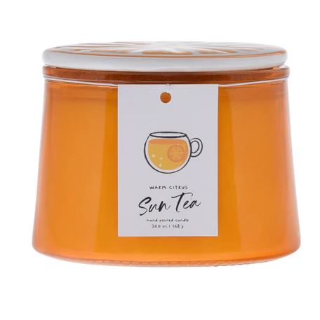 נר ריחני - Warm Citrus Sun Tea